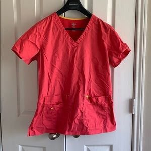 Nursing scrub top